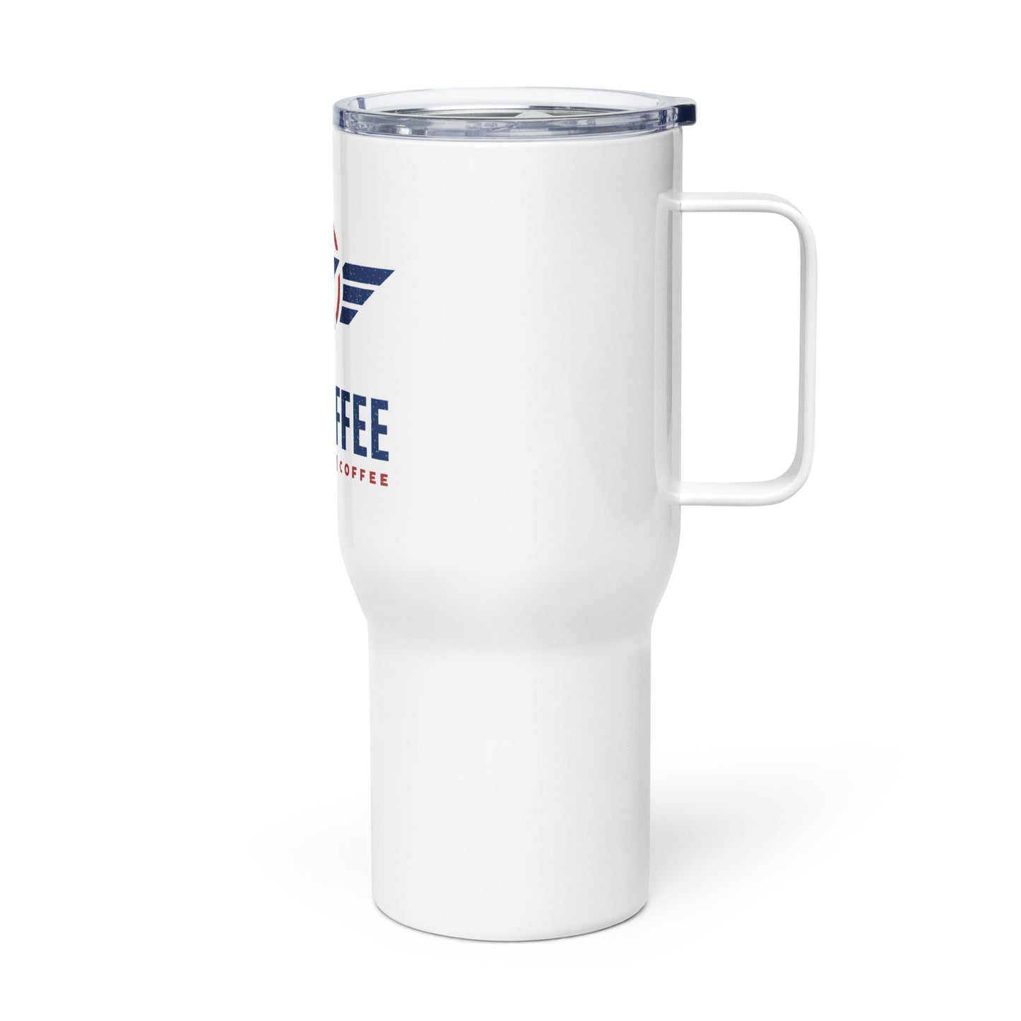 Logo Travel Mug with Handle