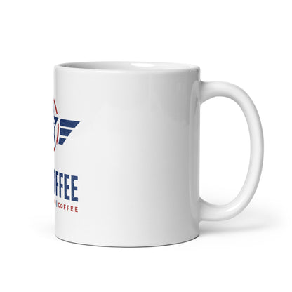 White Vet Coffee Logo Mug