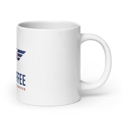 White Vet Coffee Logo Mug